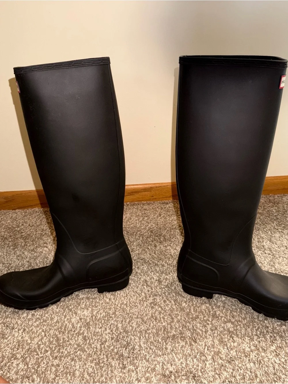 Hunter Original Tall Black Rain Boots for Women